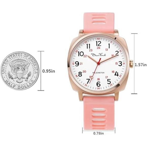 Waterproof Nurse Watch for Medical Professionals,Women Men - Picture 3 of 7